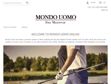 Tablet Screenshot of mondouomo.com